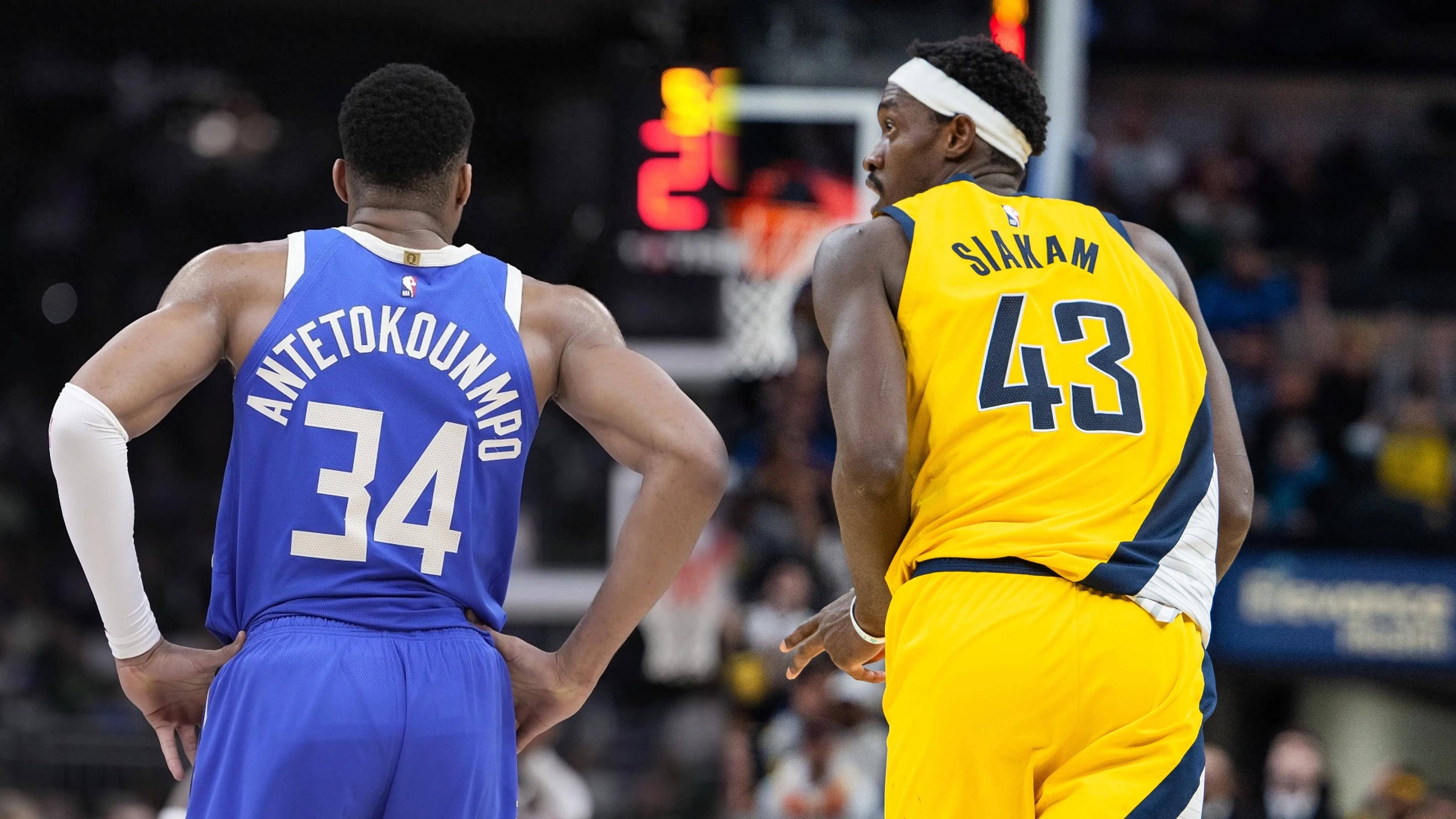 雄鹿客场不敌步行者，字母哥独步奋斗的简单介绍